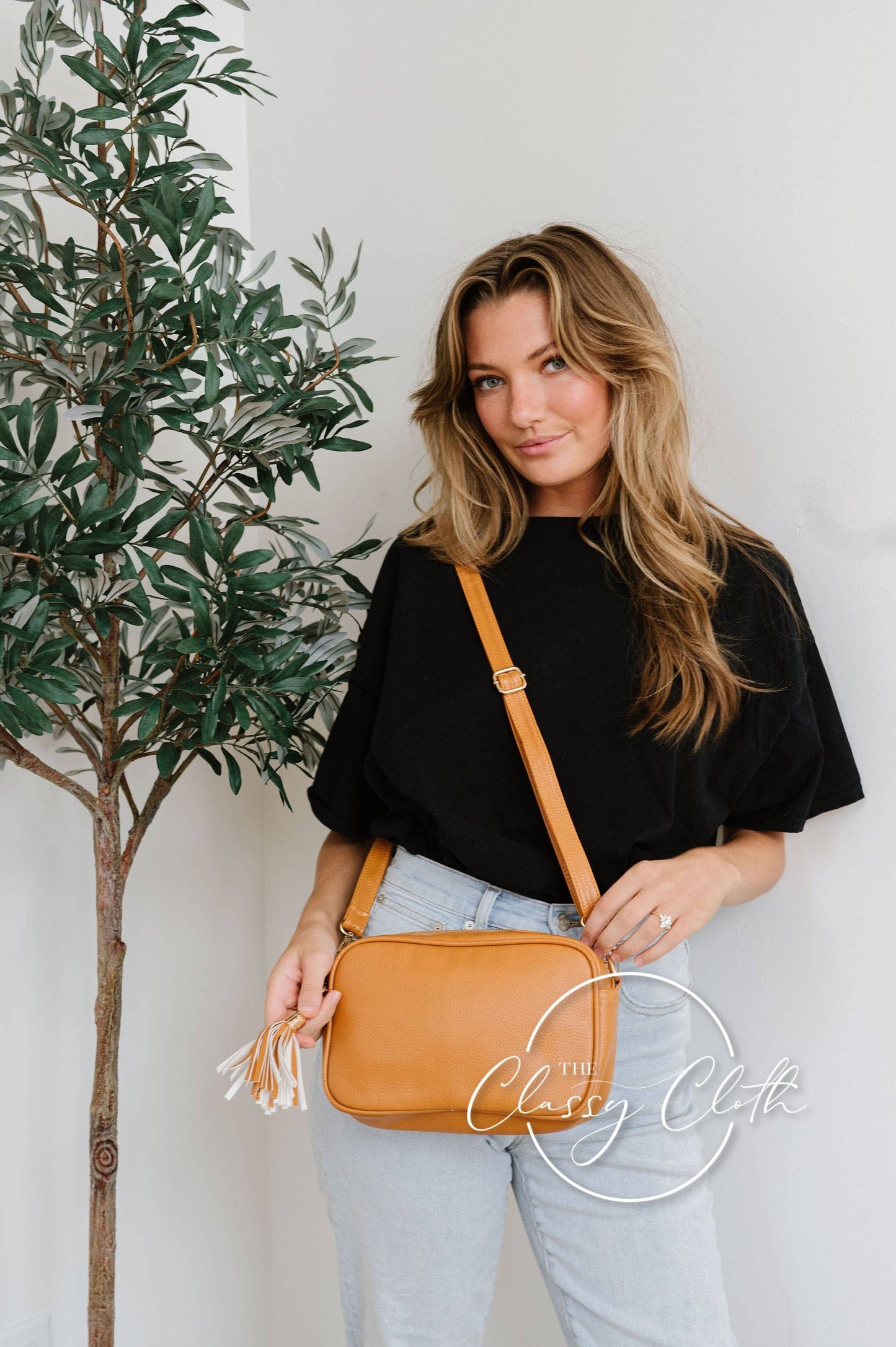 Crossbody Bag - Tan