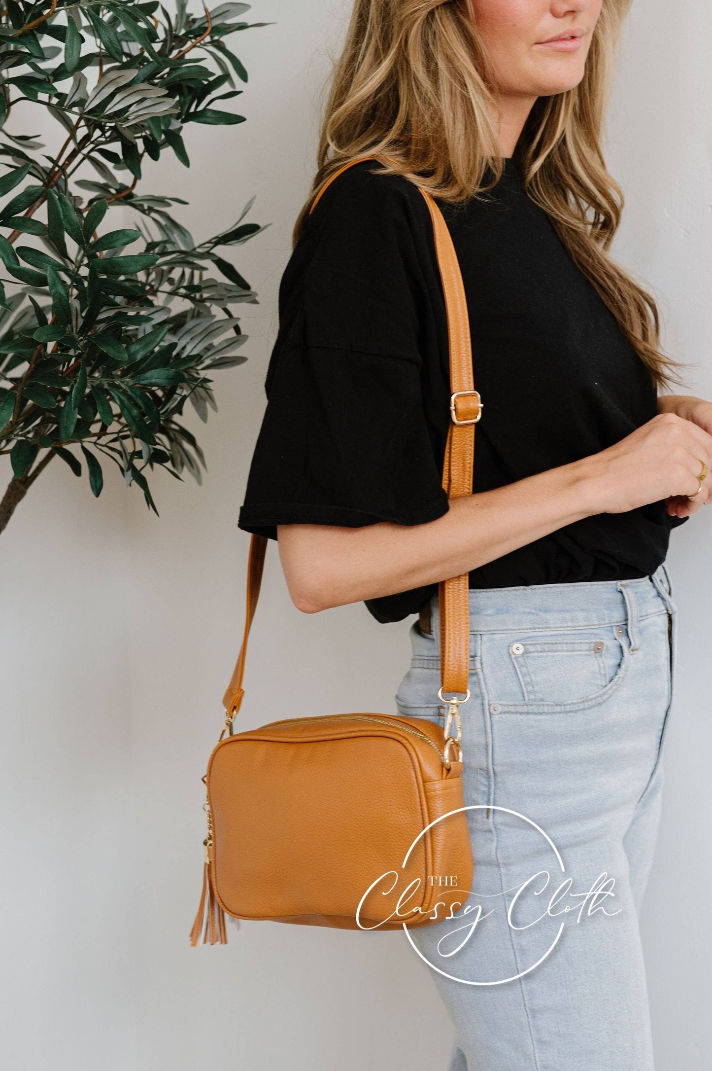Crossbody Bag - Tan