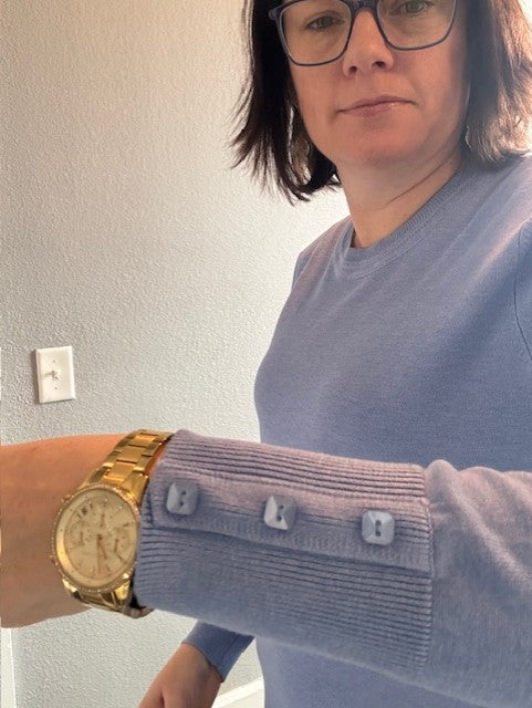 Light Blue Lightweight Sweater