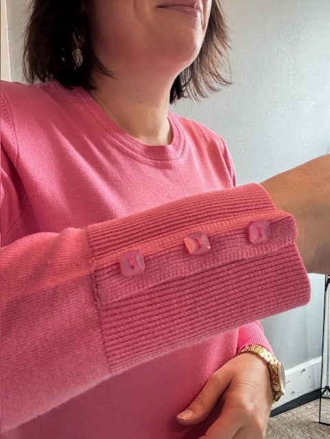 Pink Carnation Lightweight Sweater