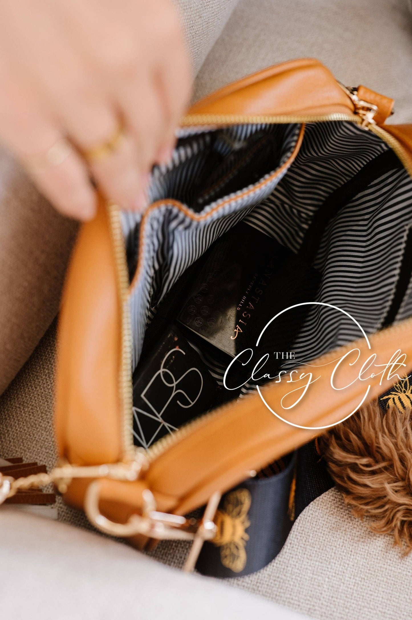 Crossbody Bag - Tan