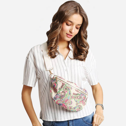 Variety Pattern Adjustable Crossbody Belt Bag