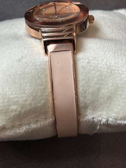 Rose Gold Watch Pink Band