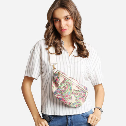 Variety Pattern Adjustable Crossbody Belt Bag