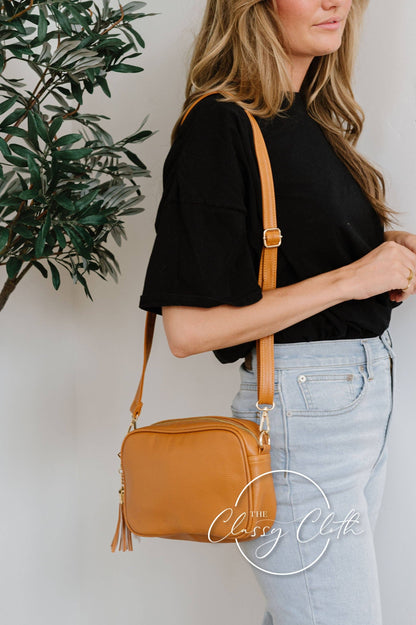 Crossbody Bag - Tan