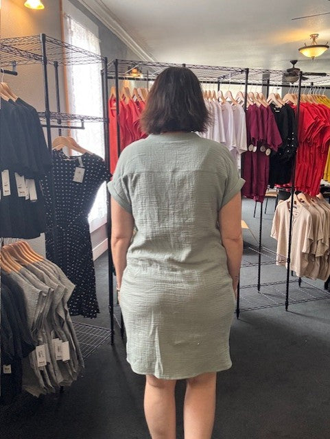 Sage T'Shirt Dress
