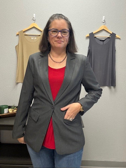 Layering Tank Top - Grey