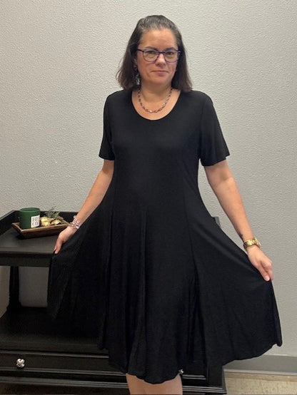 Black Dress w/ Sleeves