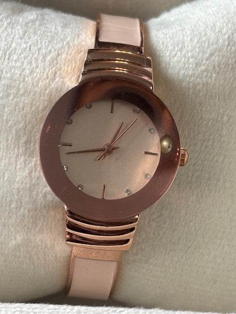 Rose Gold Watch Pink Band